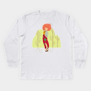 the brave Kids Long Sleeve T-Shirt